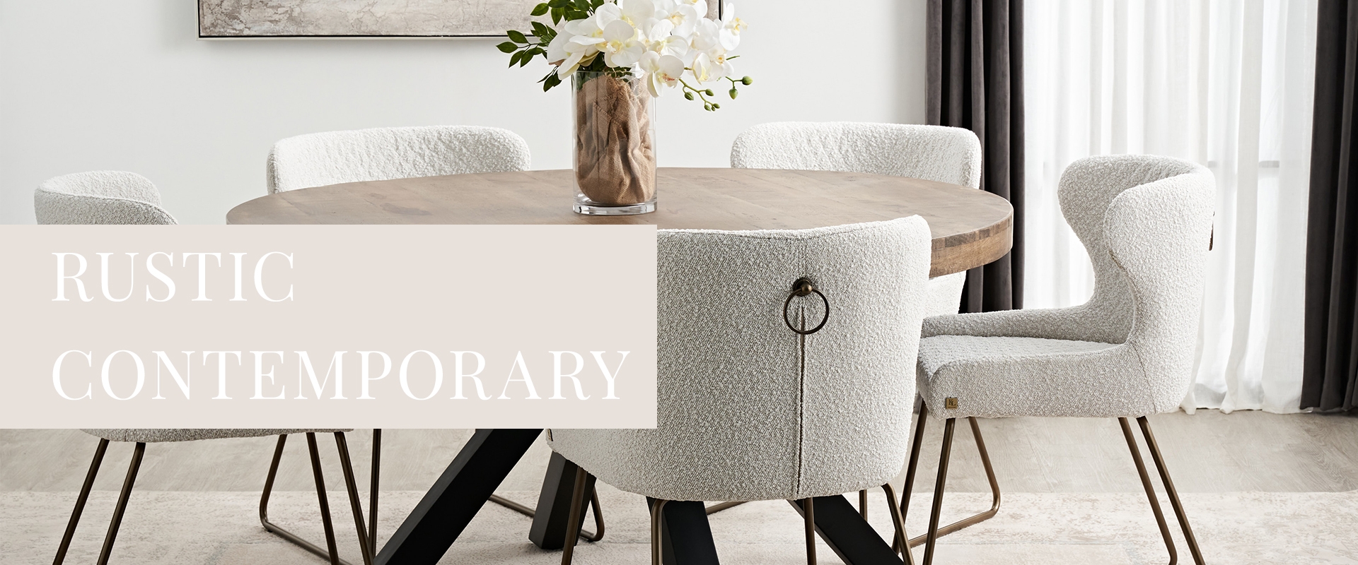 Shop The Look Rustic Contemporary