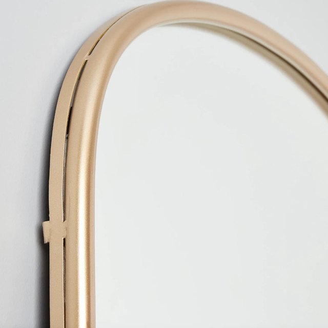 Olsen Gold Arched Floor Mirror