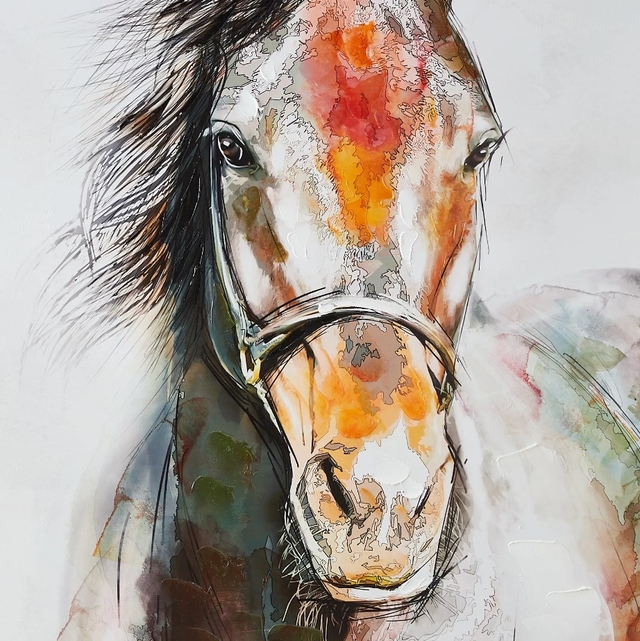 Brumby painting