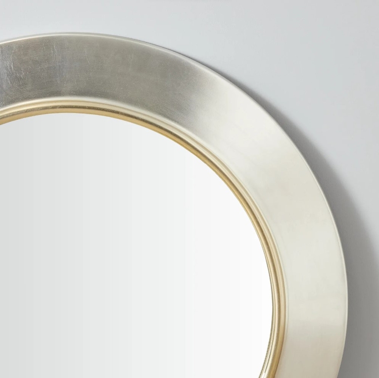 Lucinda Silver Round Mirror | Koala Living