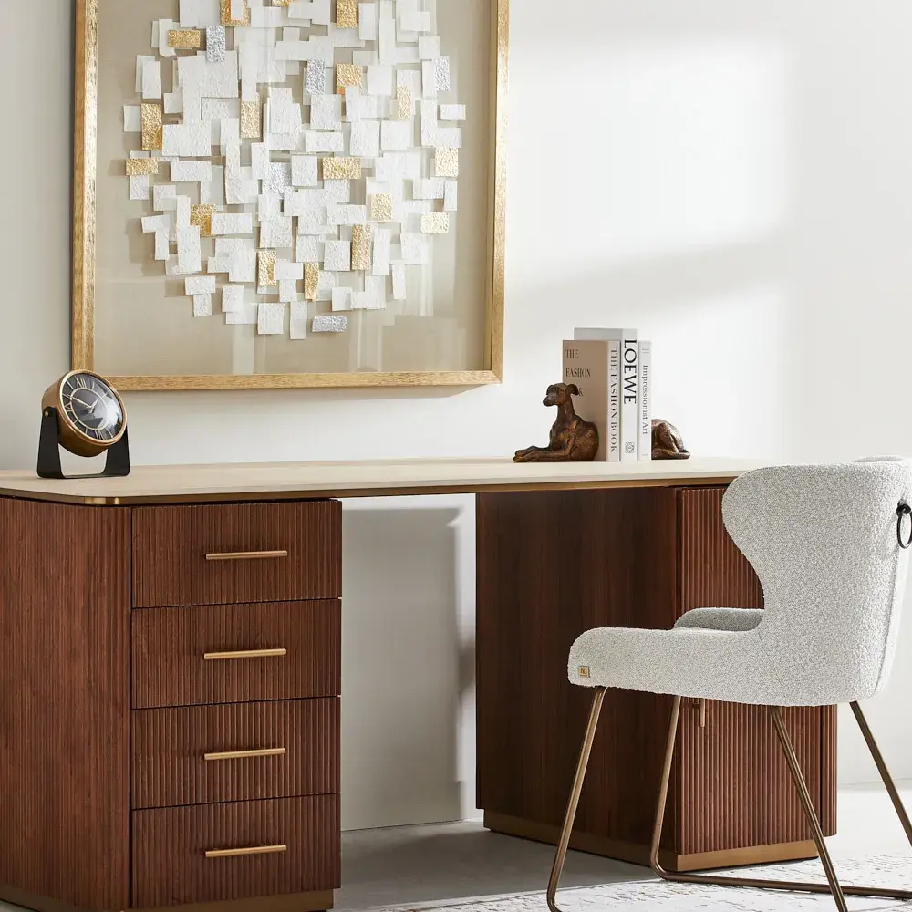 Luxe Home Offices for Productivity