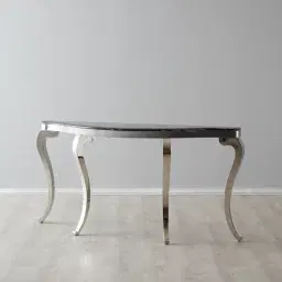 Marble Black Console Table
