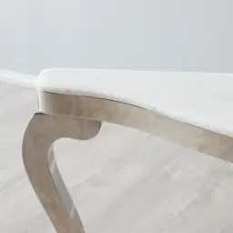 Marble Natural White Console Table