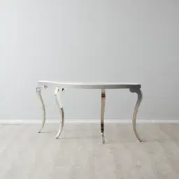 Marble Natural White Console Table