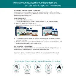 Guardsman Leather Product Warranty 5-8 Seater