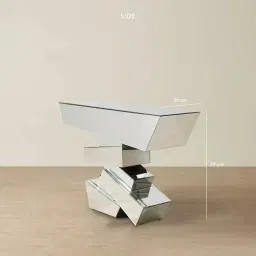 Cascade Mirror Console Table