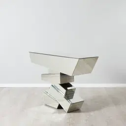 Cascade Mirror Console Table