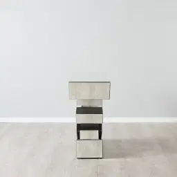 Cascade Mirror Console Table