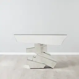 Cascade Mirror Console Table