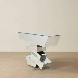 Cascade Mirror Console Table