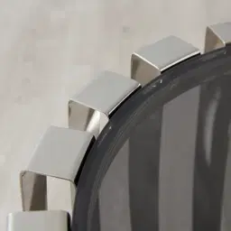 Aviary Stainless Steel Side Table