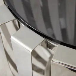 Aviary Stainless Steel Side Table