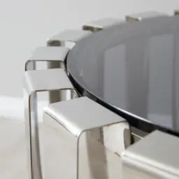 Aviary Stainless Steel Side Table