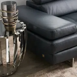 Aviary Stainless Steel Side Table