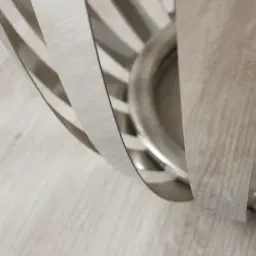 Aviary Stainless Steel Side Table