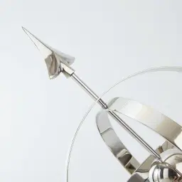 Armillary Silver Sphere Decorative