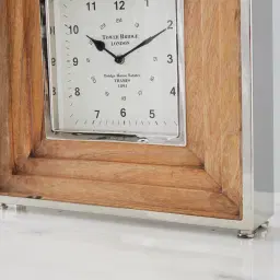 Cartier Wooden Table Clock
