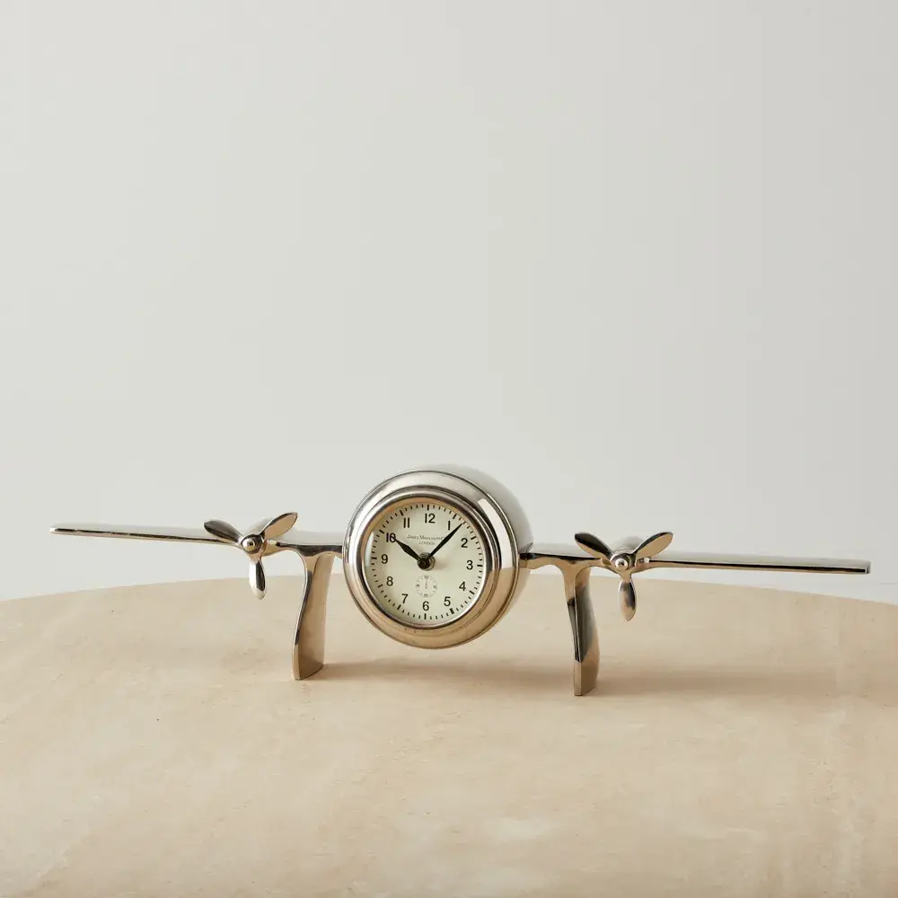 Atomic Table Clock Nickel 
