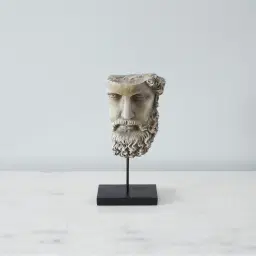 Pompeii Head on Stand - Stone White 