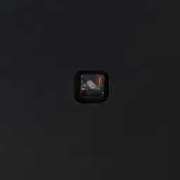 Antique Mirrored Clock