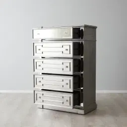 Solitude Antique Silver Tallboy