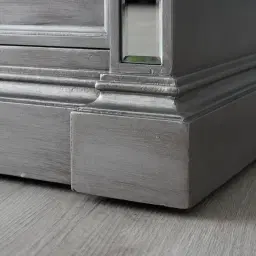 Solitude Antique Silver Tallboy