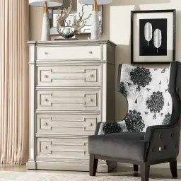 Solitude Antique Silver Tallboy