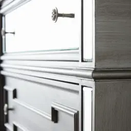 Solitude Antique Silver Tallboy