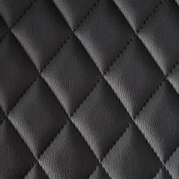 Cres Black Vegan Leather Bar Stool