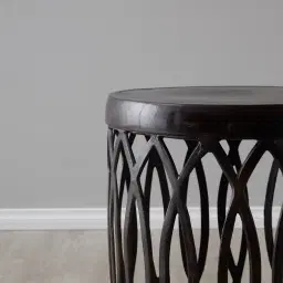 Phoebe Dark Brown Side Table