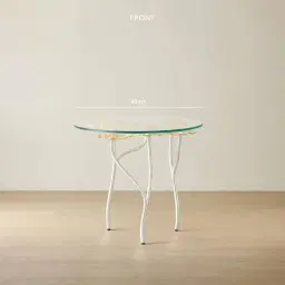Rama Gold leaf Side table