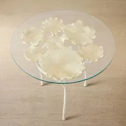 Rama Gold leaf Side table