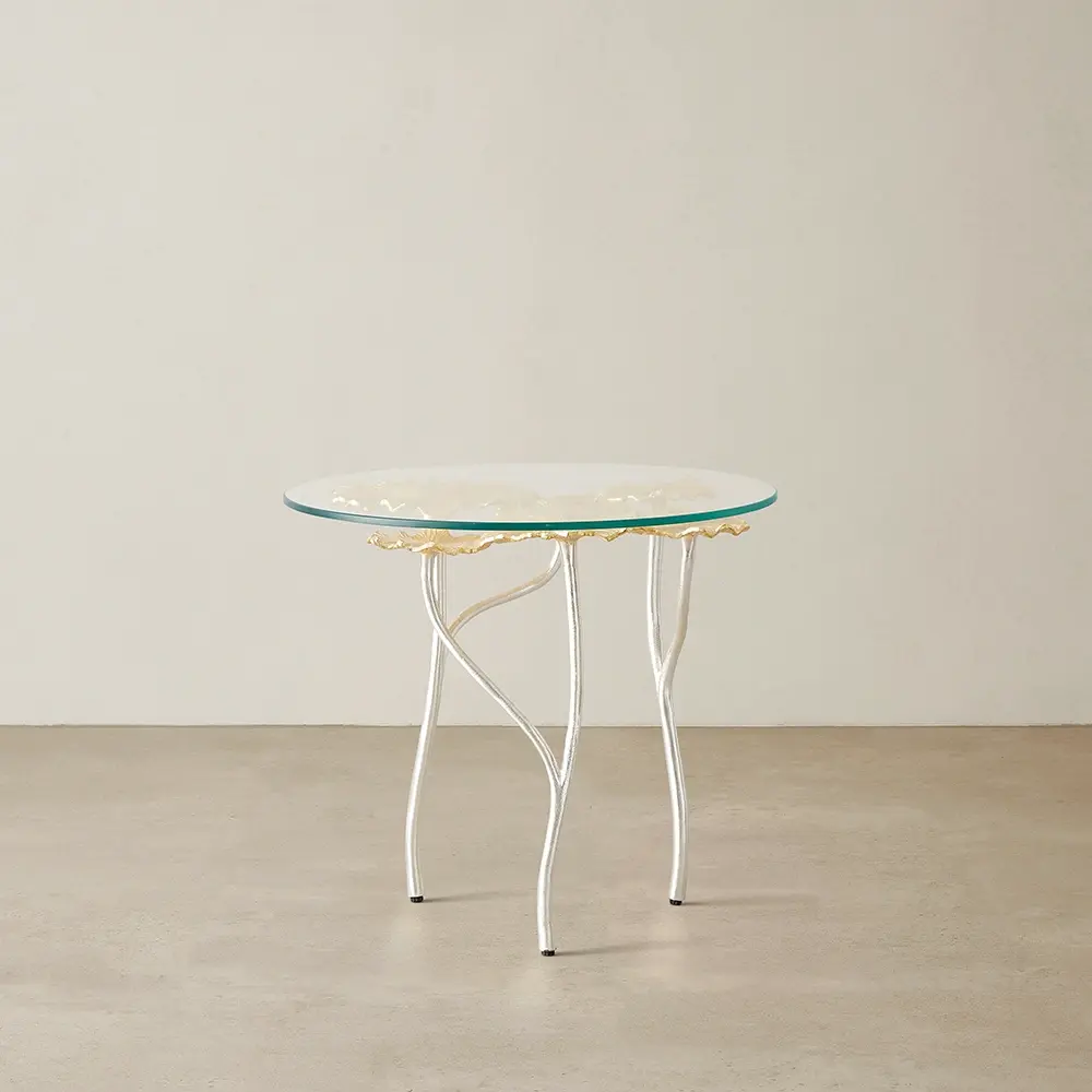 Rama Gold leaf Side table