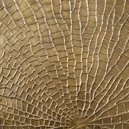 Dhara Antique Brass Finish Leaf Side Table