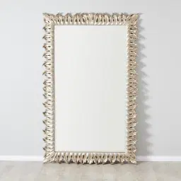 Empire Antique Silver Rectangle Mirror