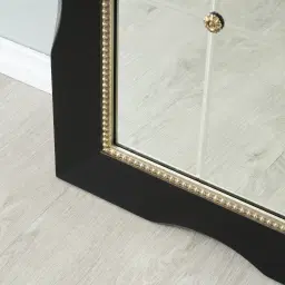 Manhattan Black Rectangle Mirror