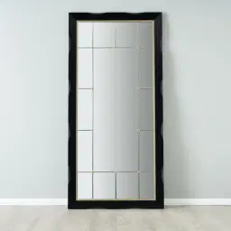 Manhattan Black Rectangle Mirror