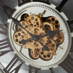 Sigmund Black Round Clock 