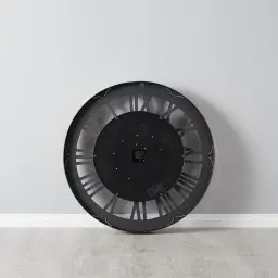 Franz Antique Brass Finish Round Clock 