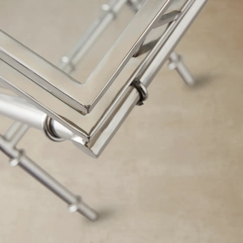 Louis Decorative Stainless Steel Table