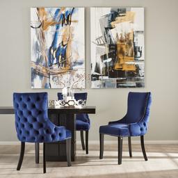 Elizabeth Silver Aluminium Round Mirror Tray 