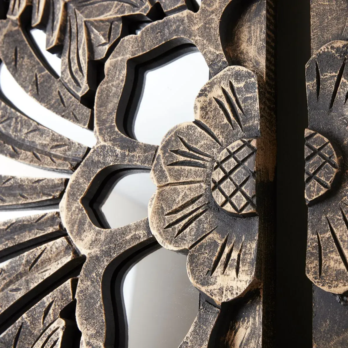 Carved Flora Wall Panels 180cm x 180cm 