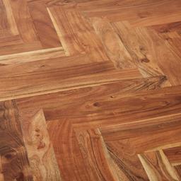 Chevron Dining Table- Acacia wood