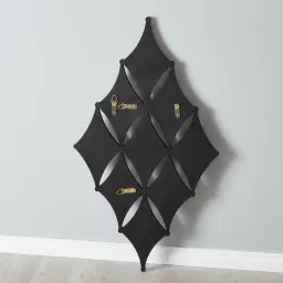 Soho Black Diamond Shape Mirror