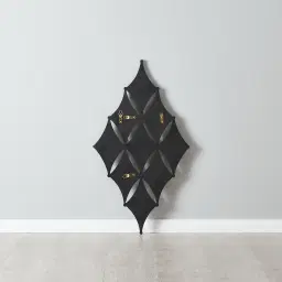 Soho Black Diamond Shape Mirror