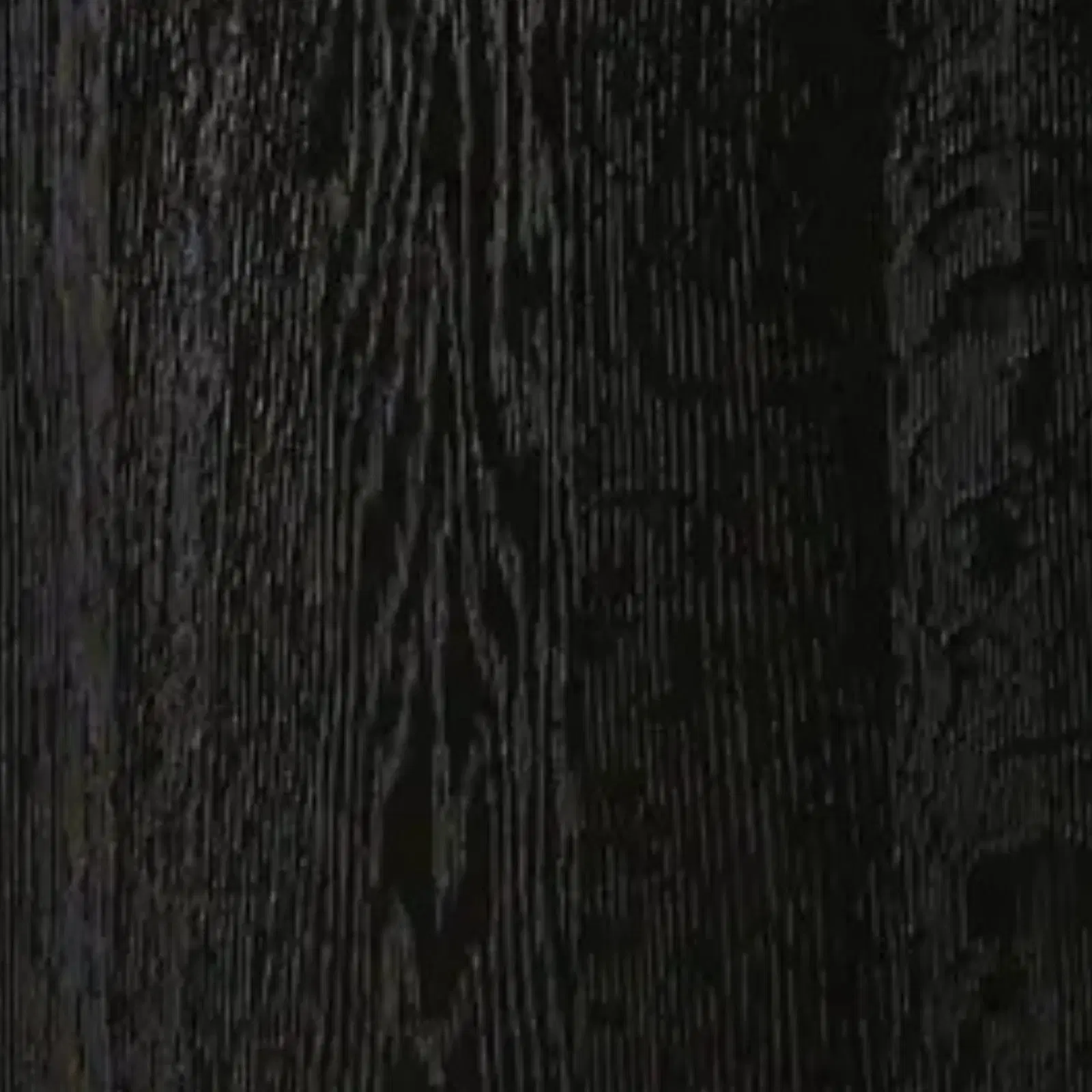 Xandra Black Oak Veneer Sideboard - Brass handles