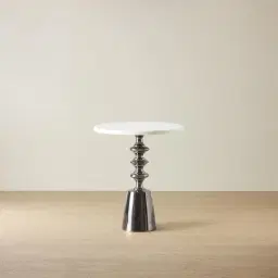 Tatum Marble Side Table 