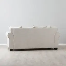 Laurie Ash Grey Fabric 2-Seater Sofa