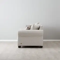 Laurie Ash Grey Fabric 2-Seater Sofa