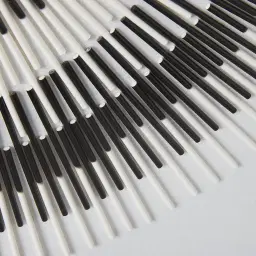 Black and White Circle Shadow Box